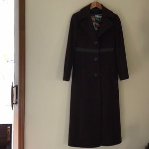 Via Spiga Extra Long Wool coat size 6
